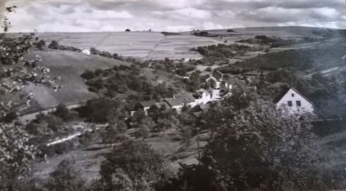 Alte Luftaufnahme von Franzenheim