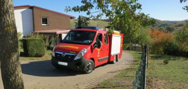 Feuerwehrfahrzeug der Freiwilligen Feuerwehr Franzenheim