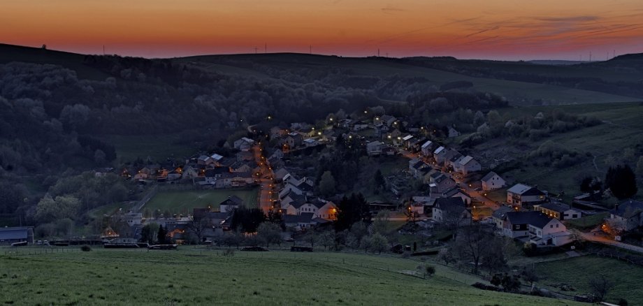 Abendpanorama von Franzenheim